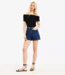 Cinched Off-Shoulder Blouse