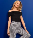 Cinched Off-Shoulder Blouse