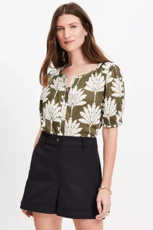 Doubleweave Cuffed Shorts