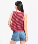 Feminine Tie Belt Vest Top