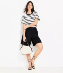 Modern Stripe Cotton Top