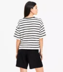 Modern Stripe Cotton Top