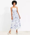 Strappy Bird Dress with Pockets