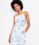 Strappy Bird Dress with Pockets