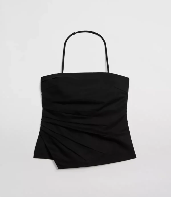 Asymmetrical Neckline Halter Cami - Image 4