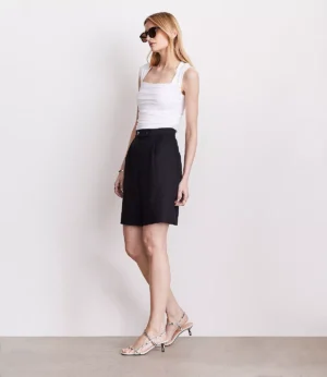 Pure Spun Tailored Bermuda Shorts
