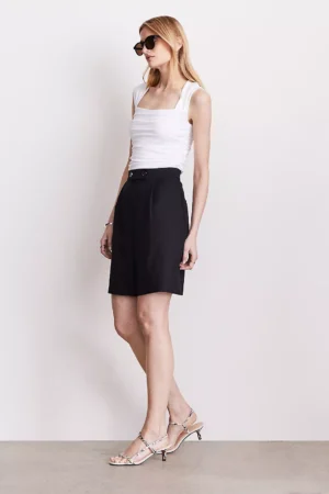 Pure Spun Tailored Bermuda Shorts