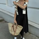 Summer Slip Dress – Women’s Loose Sleeveless Backless Long Dress